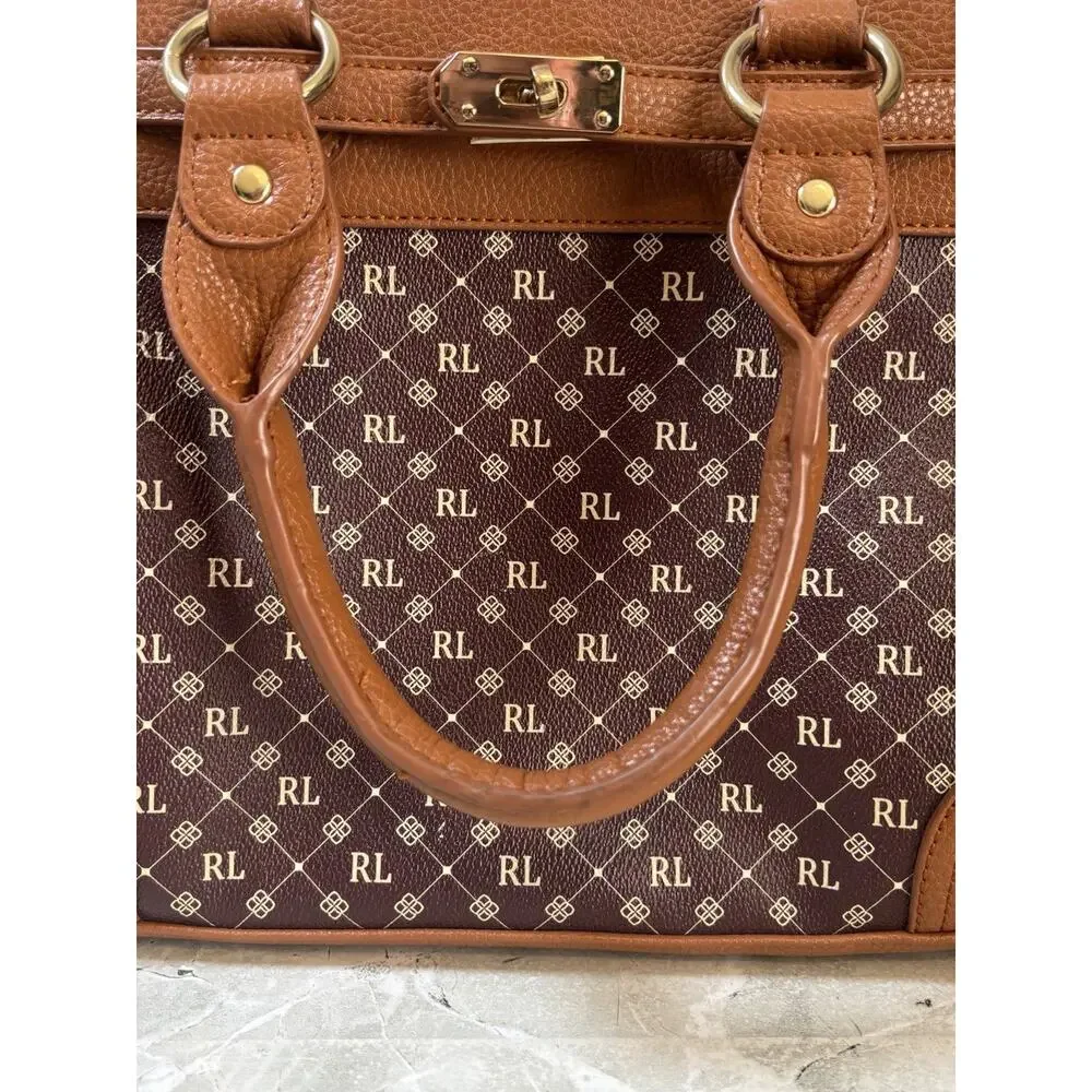 Danbury Mint Women's‎ Leather Purse WITH Shoulder Strap Personalized RL